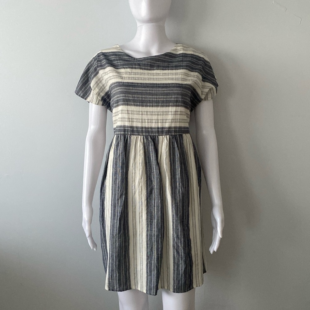 Altar’d State Blue and White Stripe Dress